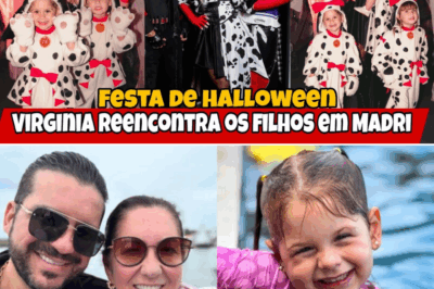 Marias chegam a Madri e reencontram Virgínia em festa de Halloween mágica com direito a fantasia, família e muita emoção