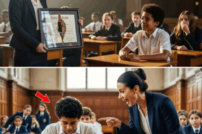 O menino que fez a professora rasgar o próprio diploma – e calou uma escola inteira