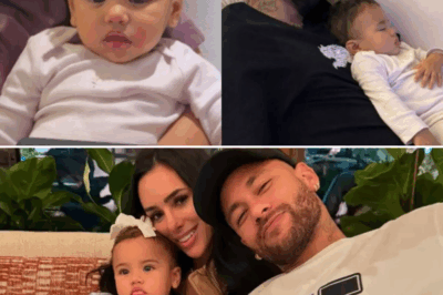Vestido de fada, Neymar emociona ao tentar animar a filha Mavie após acidente