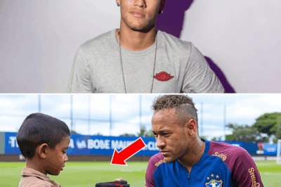 Do semáforo aos braços do ídolo: o dia em que Neymar mudou a vida de um menino vendedor de água