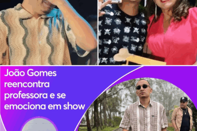 João Gomes volta às origens, reencontra professora da infância e emociona o Brasil com gesto de gratidão: “Foi ela que me ensinou a escrever”