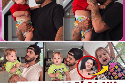 Zé Felipe tenta ensinar filho a falar “papai”, mas resposta do pequeno surpreende e emociona seguidores