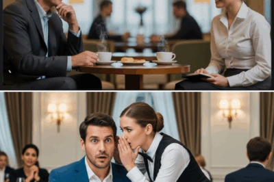 A Coragem Silenciosa que Salvou Vidas: A História de Uma Garçonete e um CEO