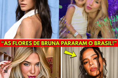 Flores Misteriosas, Silêncio Tenso e um Confronto ao Vivo: A Noite em que Bruna Marquezine Virou Manchete