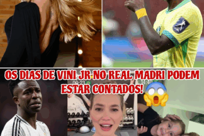 Vini Júnior pode estar de saída do Real Madrid e Virginia Fonseca enfrenta novo desafio em Madrid