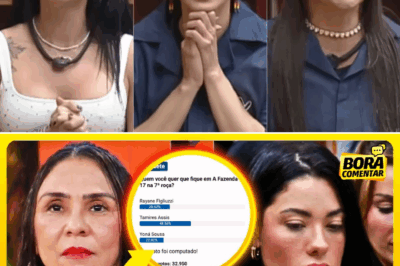 A Fazenda 17 pega fogo: enquete atualizada mostra disputa acirrada e eliminação surpreendente entre Rayane e Ioná