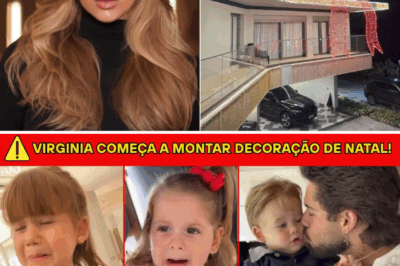 Zé Felipe se despede das filhas em momento emocionante enquanto Virgínia revela segredos do Natal da família