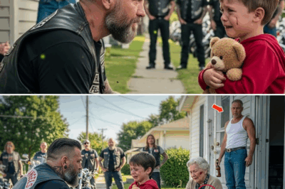 A força inesperada da bondade: o dia em que um grupo de motociclistas salvou uma avó e devolveu o sorriso a um menino