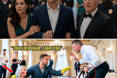 O Faxineiro Que Enfrentou um Bilionário Para Defender uma Mulher: A Noite em Que a Coragem Falou Mais Alto Que o Medo