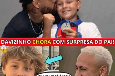 Neymar surpreende Davi Luca com gesto emocionante e transforma reencontro em lição de vida e amor