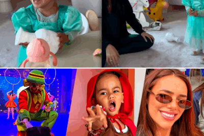 Bruna Biancardi encanta ao mostrar Mavie se divertindo no circo com Patati Patatá