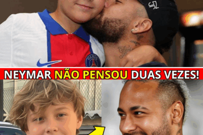 O Encontro que Mudou Tudo: Neymar e Davi Luca Encontram Criança Dormindo na Rua e Tomam uma Atitude Comovente