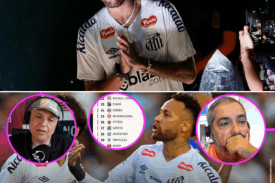 Santos à beira do abismo: o drama da Vila Belmiro e o futuro incerto de Neymar após possível rebaixamento