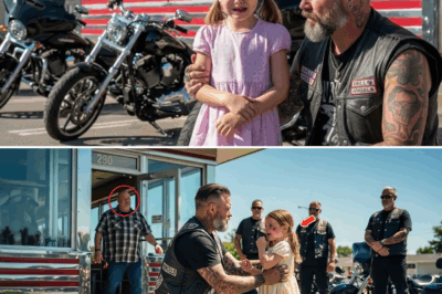 Quando o Rugido das Motos se Transformou em Proteção: A História da Garotinha e os Hell’s Angels