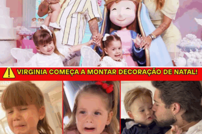 Zé Felipe se despede das filhas e emociona fãs enquanto Virgínia Fonseca revela luxuosa decoração de Natal e enfrenta polêmica nas redes