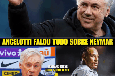 Ancelotti declara: Neymar ainda é peça-chave da seleção brasileira