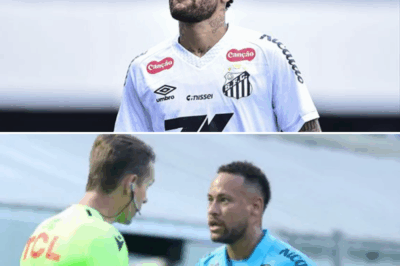 Neymar enfrenta polêmica no Santos após reação exagerada e pedido de desculpas ao técnico