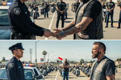 O Jovem Policial e o Motociclista: Um Encontro na Estrada Que Mudou o Sentido da Coragem