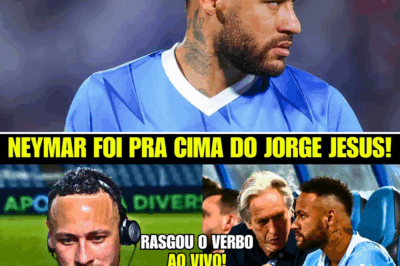 Neymar surpreende na reestreia e rebate críticas de Jorge Jesus: “Fiquei chateado com as palavras dele”