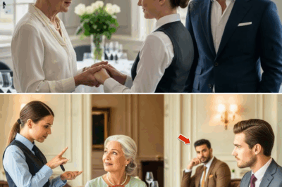 Um gesto silencioso que mudou vidas: a história da jovem garçonete que tocou corações