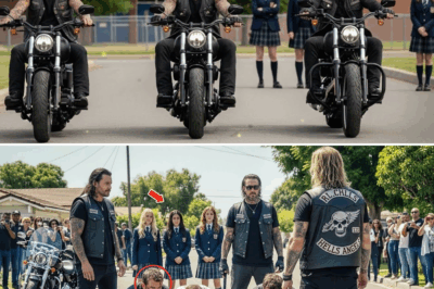 Quando o Medo Virou Coragem: O Dia em que Três Meninas Encontraram Heróis Inesperados