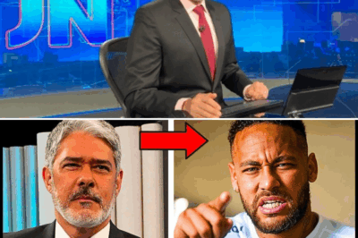 Neymar vira o jogo ao vivo no Jornal Nacional e deixa William Bonner sem reação