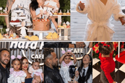 Pequena Mavi rouba a cena em evento com Neymar e Bruna Biancardi