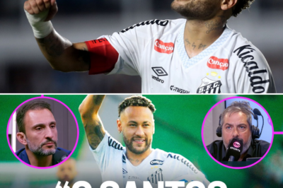 Neymar brilha com três gols e garante vitória do Santos que afasta risco de rebaixamento