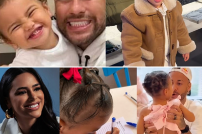 Filha de Neymar vive momento mágico ao escrever primeira cartinha para o Papai Noel e encanta a web